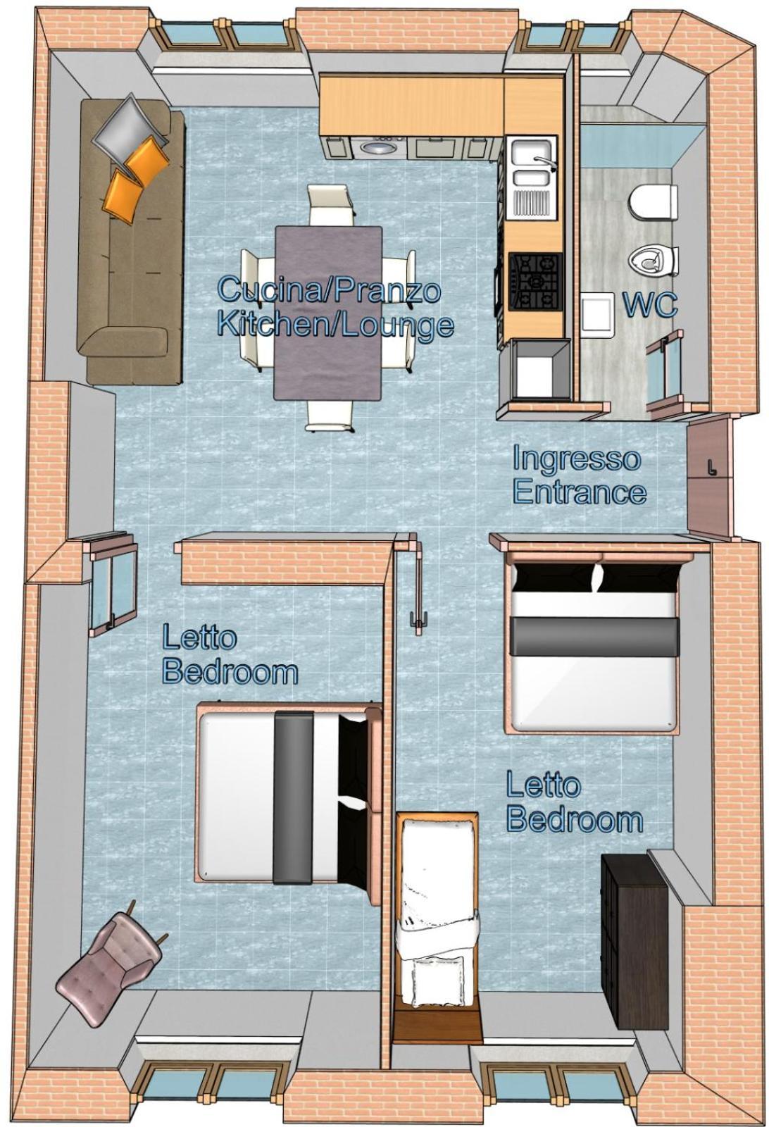 Appartamento Via Grandi - Free Gated Parking - 5 Minutes From Center Лукка Екстер'єр фото